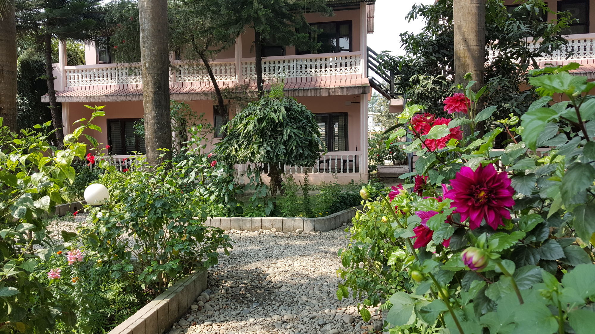 Hotel Ama Garden Sauraha Esterno foto